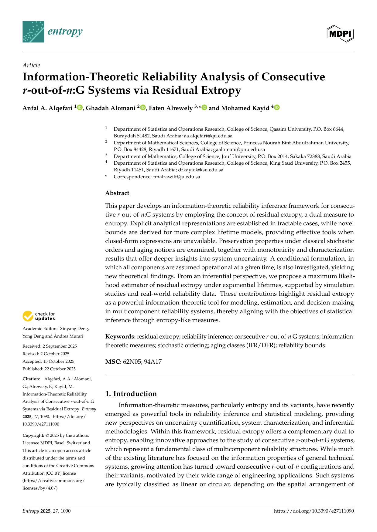 Information-Theoretic Reliability Analysis of Consecutive r-out-of-n:G Systems via Residual Extropy